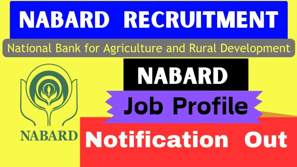 NABARD Recruitment 2024 New Notification Out Check How to Apply Key Criteria and Deadlines